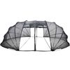vidaXL Pool Tent Dome Transparent 538 x 440 x 204 cm