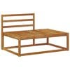 vidaXL Outdoor End sofa Natural 115 x 83 x 73 cm