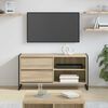 vidaXL TV Cabinet Sonoma 100 x 36 x 49.5 cm Engineered Wood