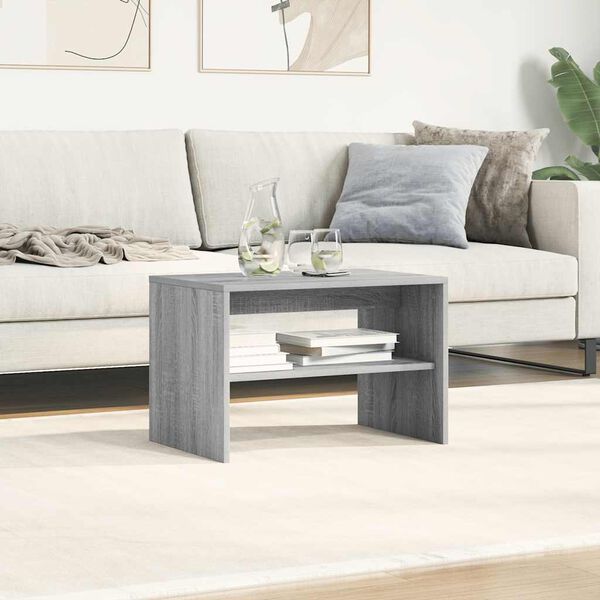 vidaXL TV Cabinet Grey Sonoma 60x40x40 cm Engineered Wood