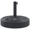 vidaXL Parasol Base for Ø38 / 48 mm Poles 25 kg Round