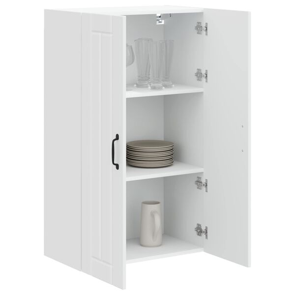 vidaXL Kitchen Cabinet High Gloss White 60 x 31 x 100 cm