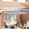 vidaXL Awning Frame White 3.5 x 2 m Metal