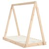vidaXL Kids Bed Frame 70x140 cm Solid Wood Pine