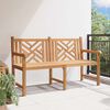 vidaXL Garden Bench Brown 150 x 60 x 90 cm Solid teak wood
