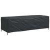 vidaXL Furniture Cover Plain Black 270 x 110 x 70 cm 420D