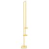 vidaXL Wedding Arch Gold 657 x 35 x 300 cm Steel