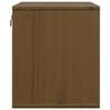 vidaXL Wall Cabinet Honey Brown 45x30x35 cm Solid Pinewood