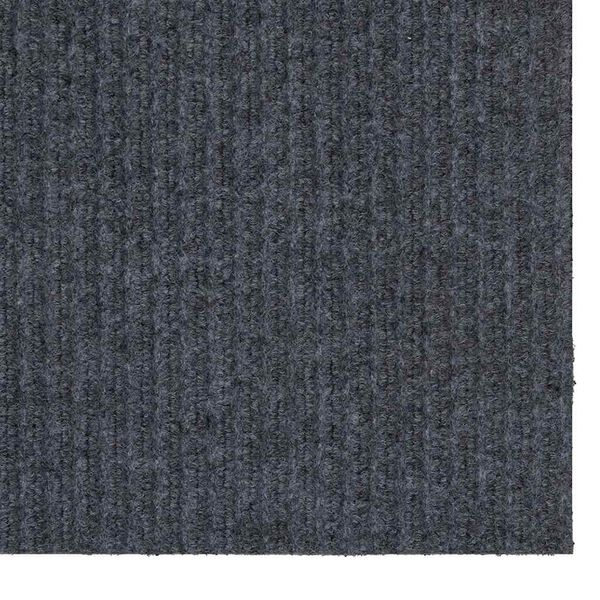 vidaXL Carpet Runner Grey 80 x 200 cm Fabric