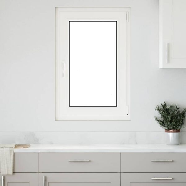 vidaXL Basement Window "RISOR" 60x80 cm Tilt&Turn DIN Right White
