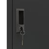 vidaXL Locker Cabinet Anthracite 38x40x180 cm Steel