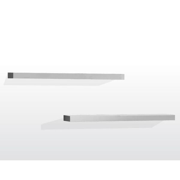 Vipack Wall Shelf Set Lara 2 pcs Wood White