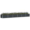vidaXL Planter Anthracite 480 x 80 x 45 cm Steel