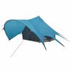 vidaXL Teepee Tent with Roof Blue and Grey 312 x 312 x 197 cm