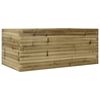 vidaXL Garden Planter 110x60x45.5 cm Impregnated Wood Pine