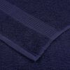vidaXL Guest Towels "FROGN" 10 pcs Navy Blue 30x50 cm 360 gsm