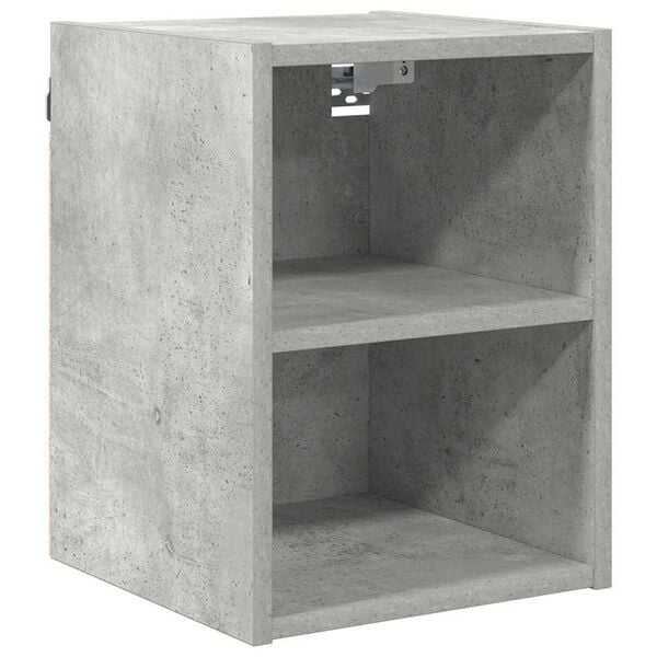vidaXL Hanging Cabinet Concrete Grey 30 x 29.5 x 40 cm Engineered Wood