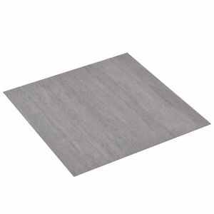 vidaXL Flooring Planks 55 pcs Grey 5.11 m&sup2; PVC