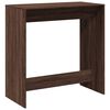 vidaXL Bar Table Brown Oak 102x50x103.5 cm Engineered Wood