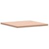 vidaXL Table Top 90x90x4 cm Square Solid Wood Beech