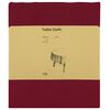 vidaXL Table Cloth 5 pcs Round Wine Red &Oslash; 180 cm Polyester