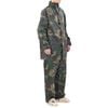 vidaXL Men's Camo Print 2-Piece Rain Suit with Hood XXL