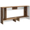vidaXL Console Table Striped Old Wood 155 x 29 x 74 cm Engineered Wood