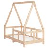vidaXL Kids Bed Frame 70x140 cm Solid Wood Pine