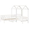 vidaXL Day Bed Set with Roof without Mattress White 80x200 cm