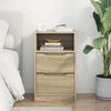 vidaXL Bedside Table Sonoma Oak 40 x 30 x 467 cm Engineered Wood
