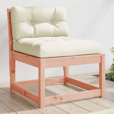 vidaXL Garden Sofa with Cushions Solid Wood Douglas