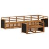 vidaXL Sofa Sets Solid Acacia Wood
