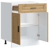 vidaXL Kitchen Base Cabinet&nbsp;Porto Artisan Oak Engineered Wood
