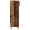 vidaXL Shoe Cabinet Plain Old Wood 60 x 35 x 105 cm Engineered Wood