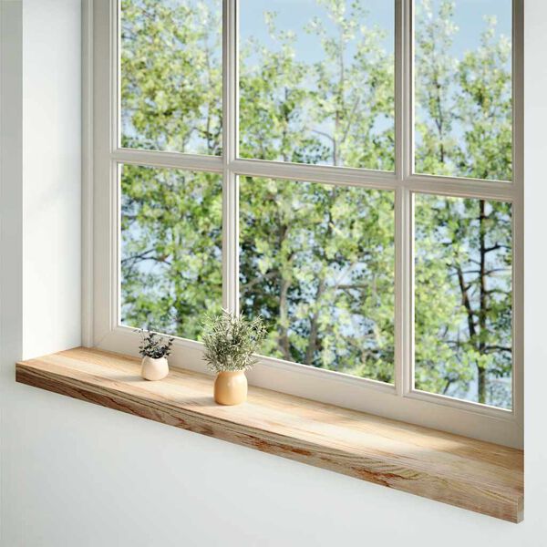 vidaXL Window Sills 2 pcs&nbsp;Untreated 160x20x2 cm Solid Wood Oak