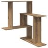 vidaXL Wall Shelf Artisan Oak 67 x 67 x 87 cm Engineered Wood
