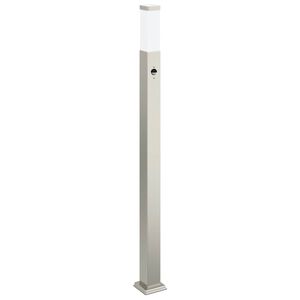 vidaXL Bollard Light with Sensor 110 cm Stainless Steel IP44