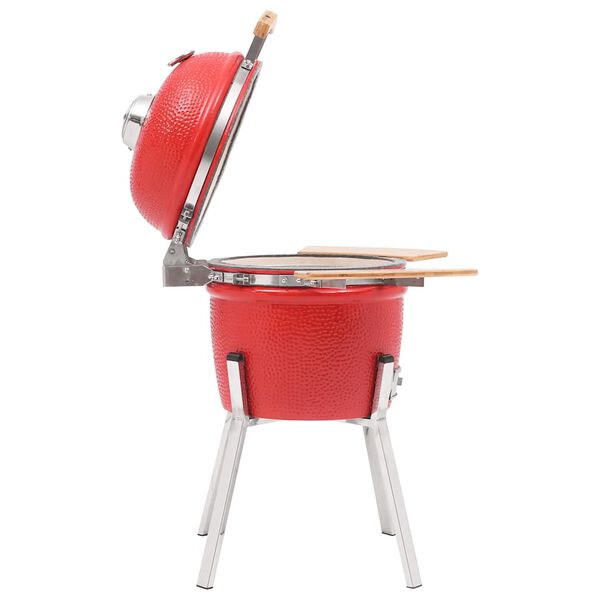 vidaXL Kamado Barbecue Grill Smoker Ceramic 33 cm