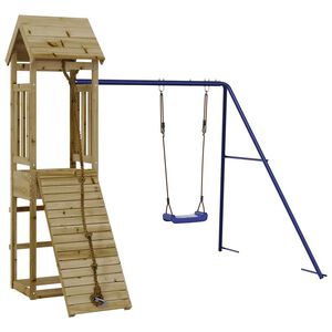 vidaXL Outdoor Playset Impregnated Wood Pine