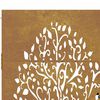 vidaXL Garden Gate 100x75 cm Corten Steel Tree Design