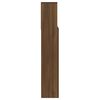 vidaXL Headboard Cabinet Brown Oak 140x19x103.5 cm