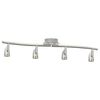 vidaXL Ceiling Spotlight Matt nickel 58.5 x 15 x 12 cm Steel