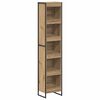 vidaXL Book Cabinet Artisian Oak 40 x 30 x 189.5 cm Engineered Wood