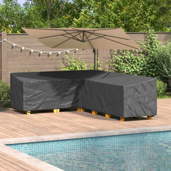 vidaXL Furniture Cover Black