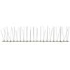 vidaXL 4-row Plastic Bird & Pigeon Spikes Set of 6 3 m