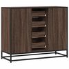 vidaXL Sideboard Brown Oak 92x35x76 cm Engineered Wood
