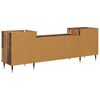 vidaXL TV Cabinet Old Wood 160 x 35 x 55 cm Engineered Wood