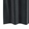 vidaXL Blackout Curtains 2 pcs Dark Grey 140 x 245 cm Velvet