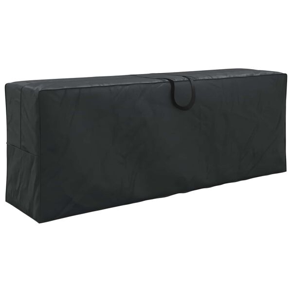 vidaXL Outdoor Strorage Bag Black 175 x 55 x 75 cm 210D Oxford Fbric
