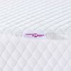 vidaXL Mattress Pads White 70 x 200 cm 100% polyester jacquard fabric